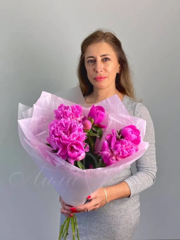 Букет «Пион»