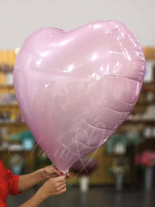 Шар «Розовое сердце»