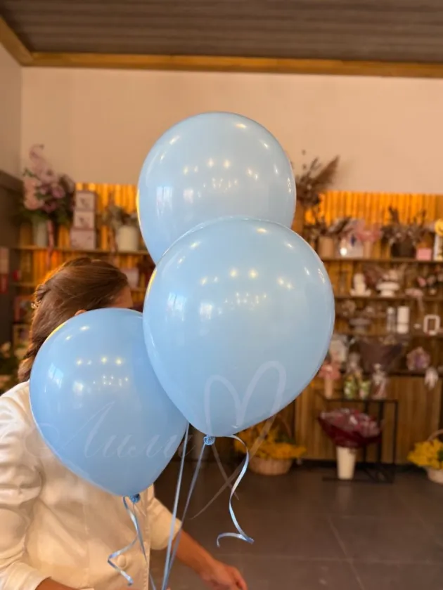 Шар голубой