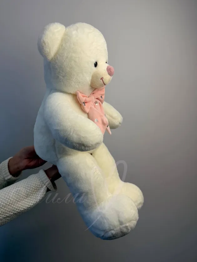 Мягкая игрушка «Мишка с розовым бантиком»