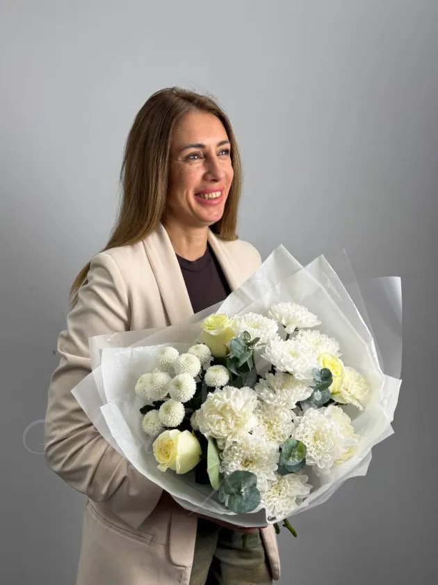 Сборный букет «Лучик тепла»