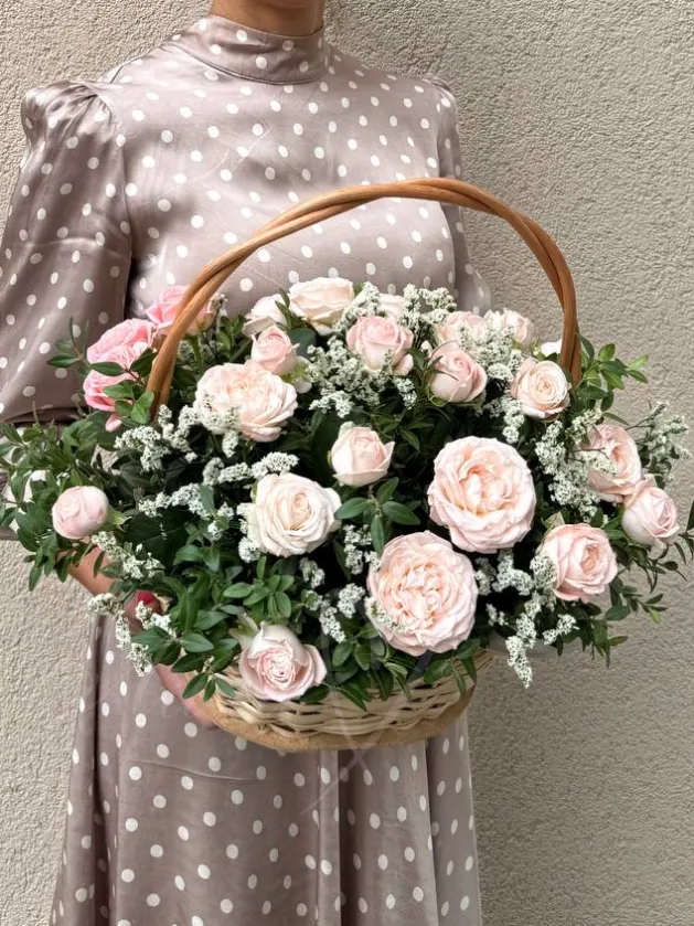 Композиция в корзине «Малибу»