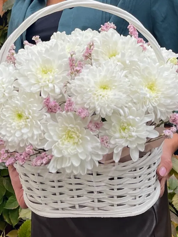 Композиция из хризантем «Престиж»