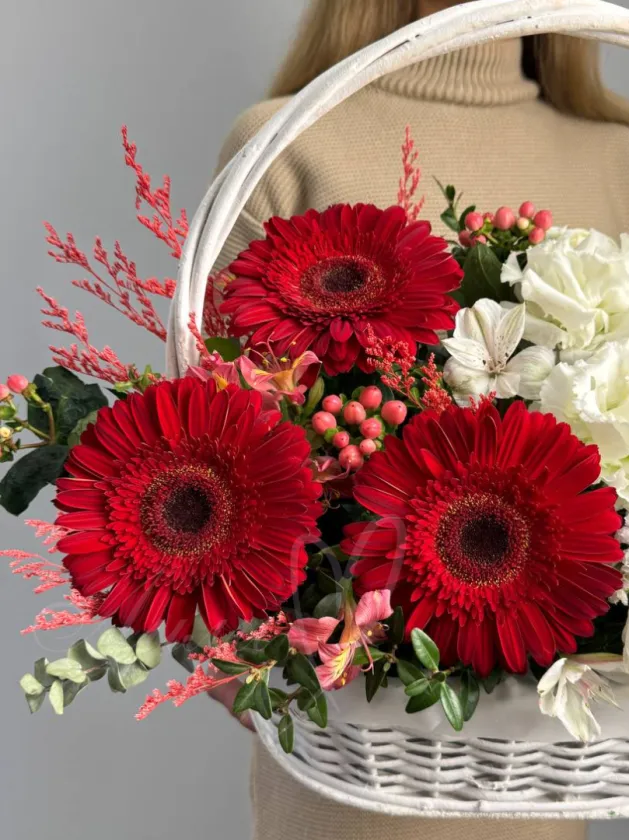 Композиция из гербер «Яркая осень»