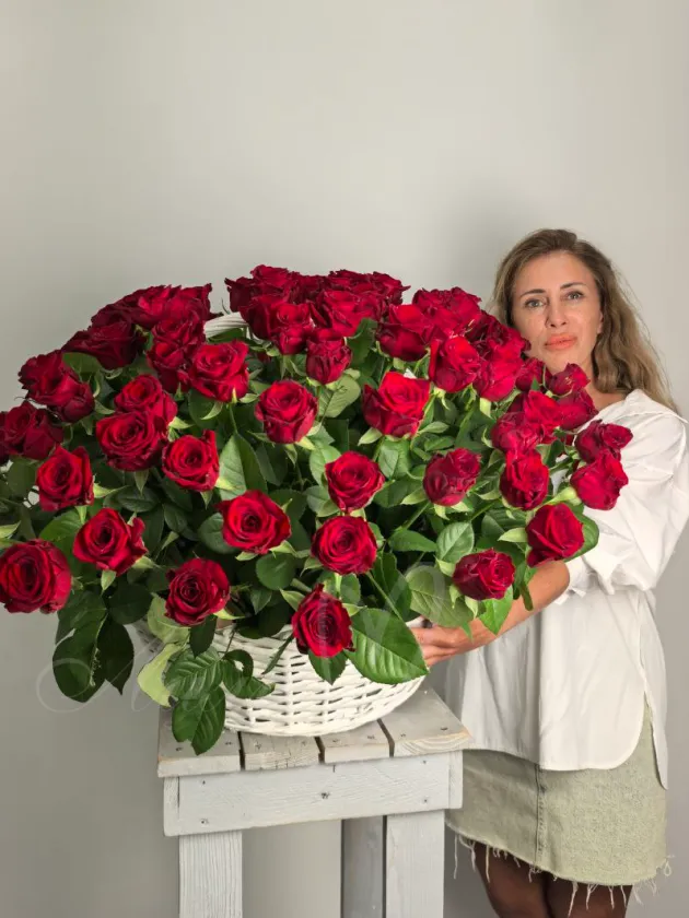 Корзина цветов «Весточка»
