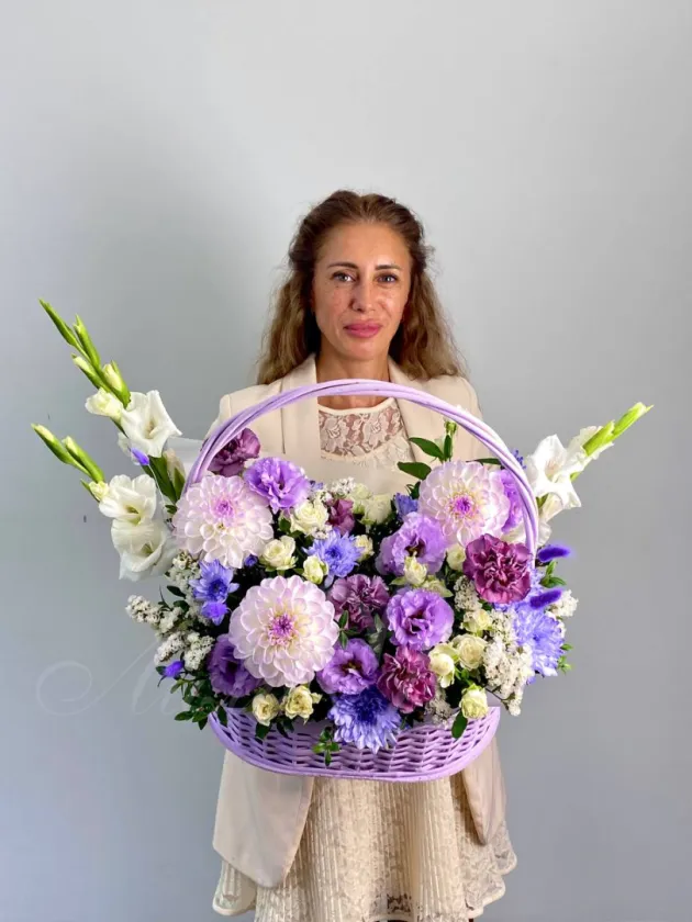 Композиция цветов «Момент любви »