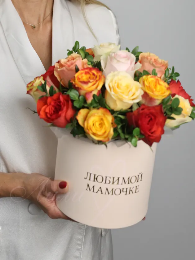 Композиция из роз «Красота»