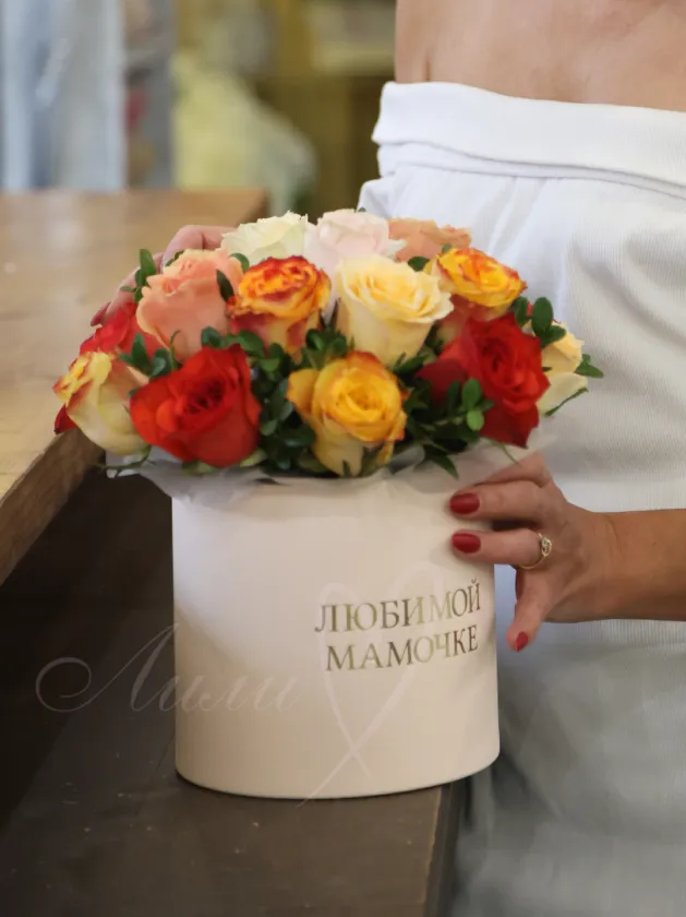 Композиция из роз «Красота»