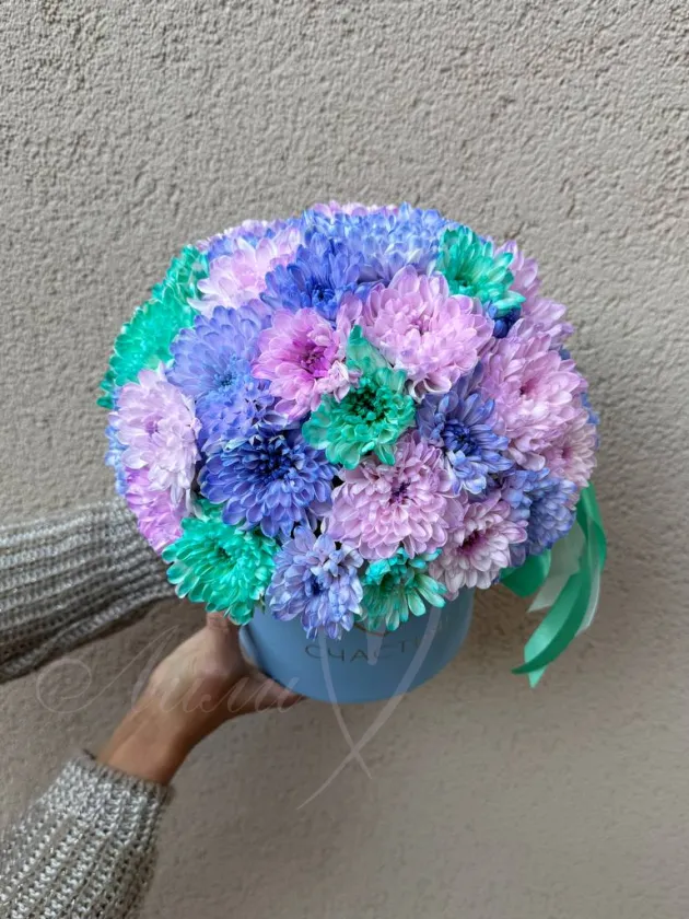 Композиция из хризантемы «Стефи»