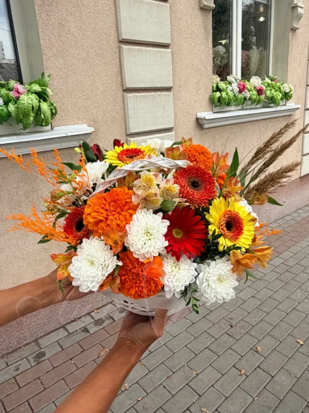 Композиция «Яркость осени»