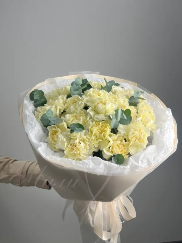 Букет из гвоздик «Диор»