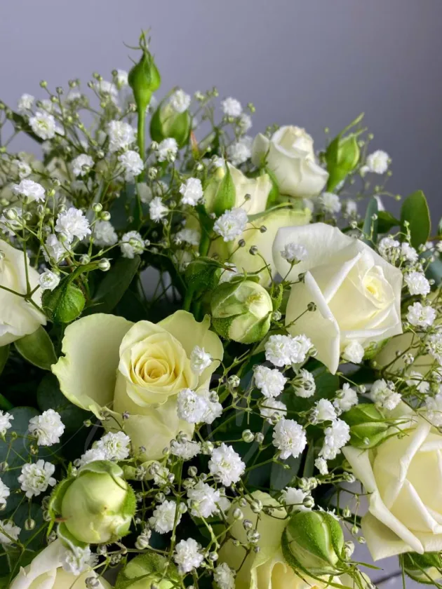 Композиция в коробке «Реверанс»