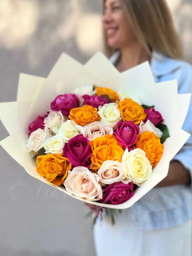 Букет из роз «Изабелла»