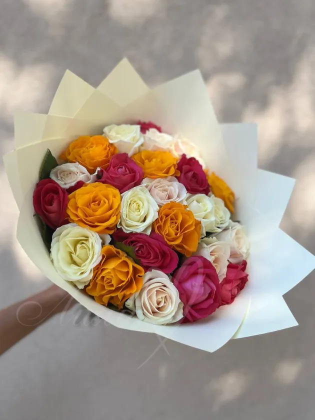 Букет из роз «Изабелла»