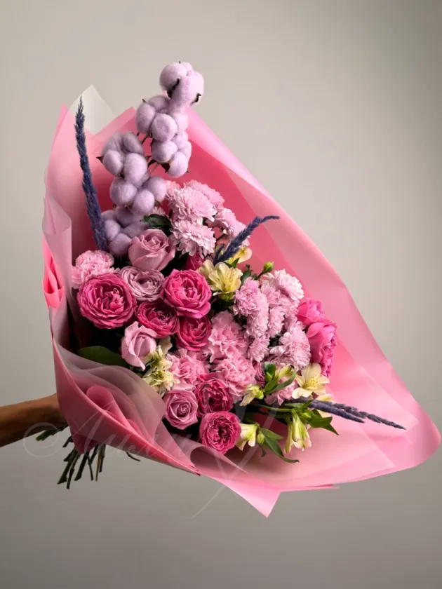 Букет с розой «Джамилия»