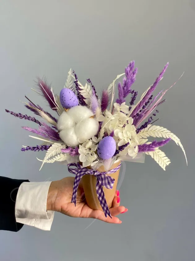 Композиция «Черничный кулич»