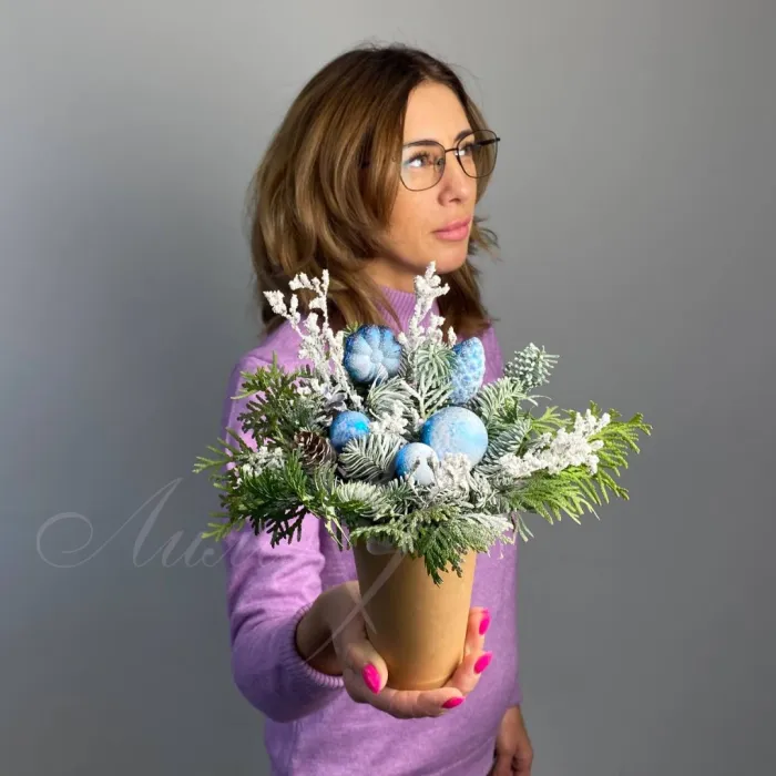 Композиция «Зимняя синева»