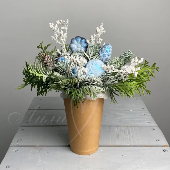 Композиция «Зимняя синева»