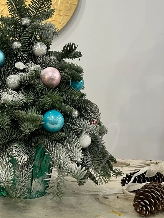 Елка «В серебре»