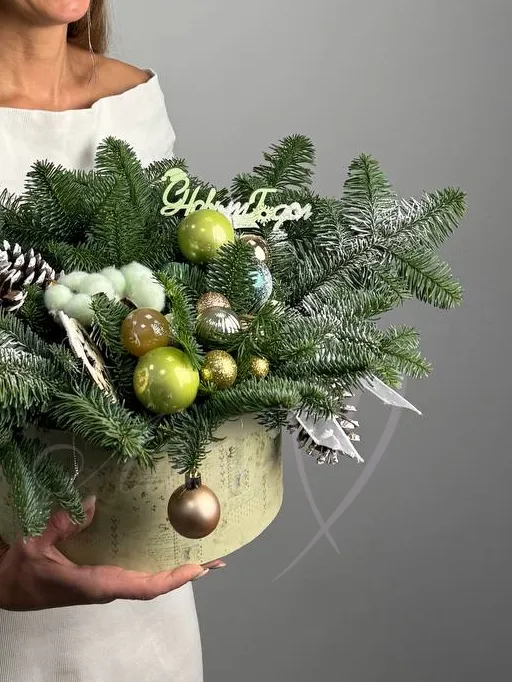 Композиция из нобилиса «Новогодние мечты»