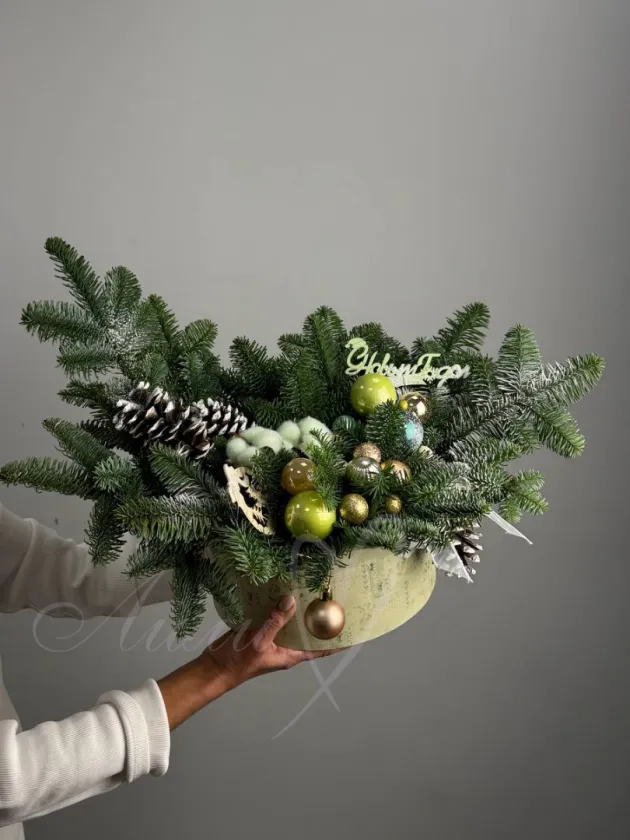 Композиция из нобилиса «Новогодние мечты»