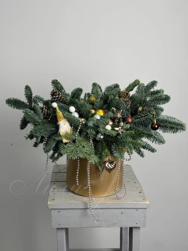 Композиция из нобилиса «Снежная»