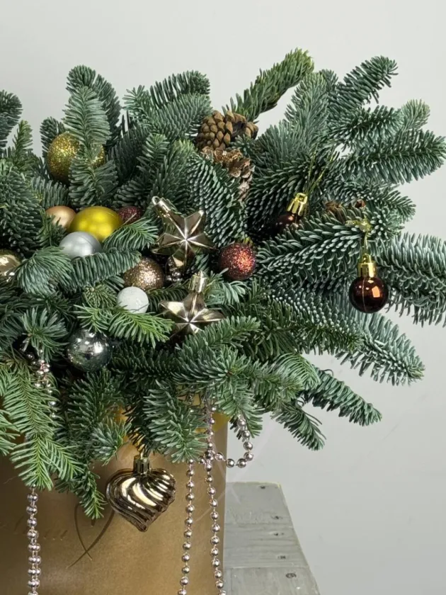 Композиция из нобилиса «Снежная»