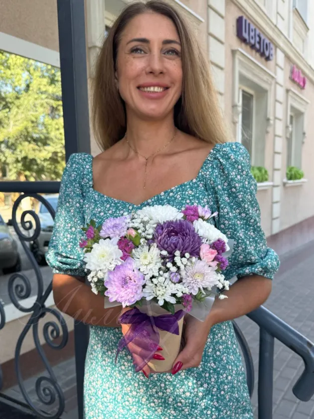 Композиция  «Цветочный десерт»