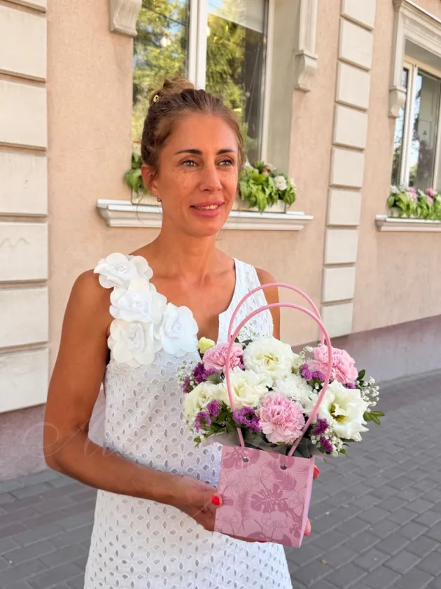Композиция «Оттенки розового»