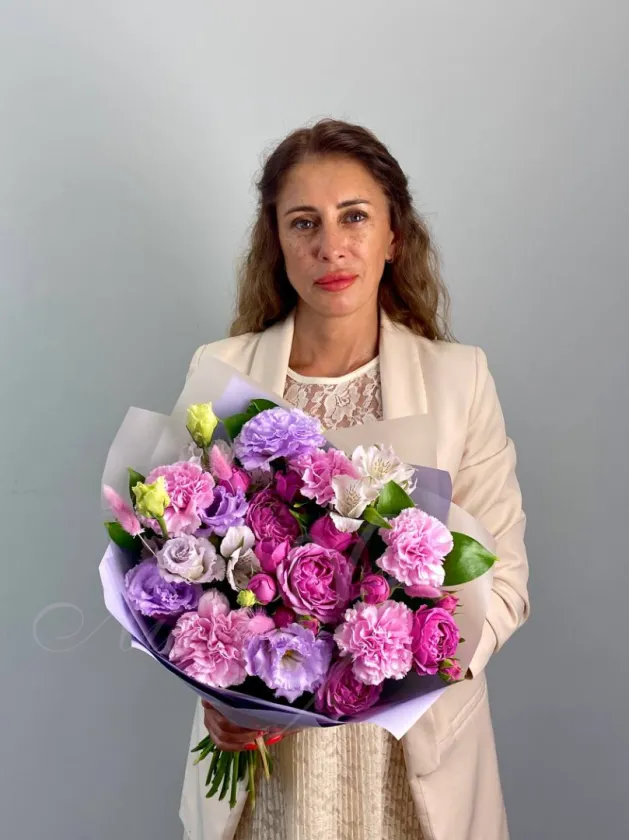 Букет «Розовый Зефир»