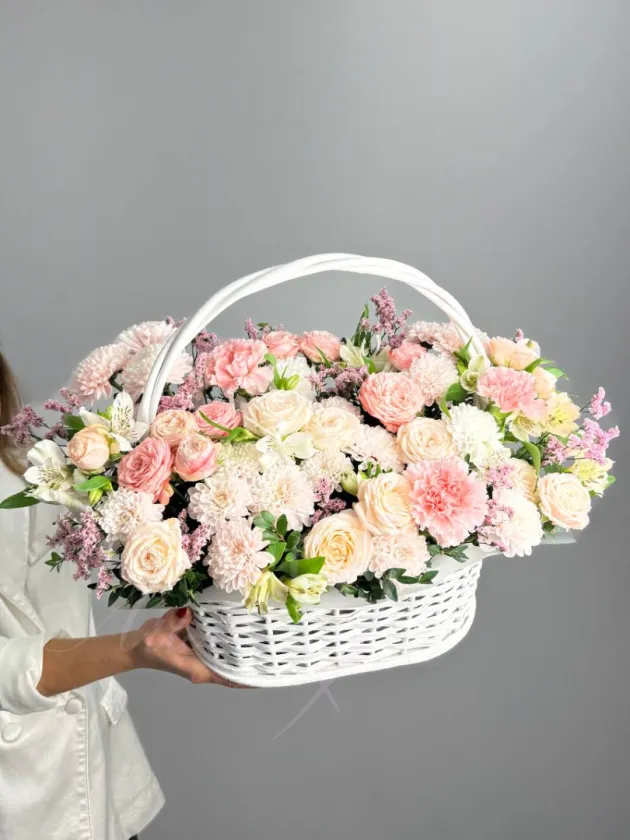 Композиция сборная «Розовый Зефир»