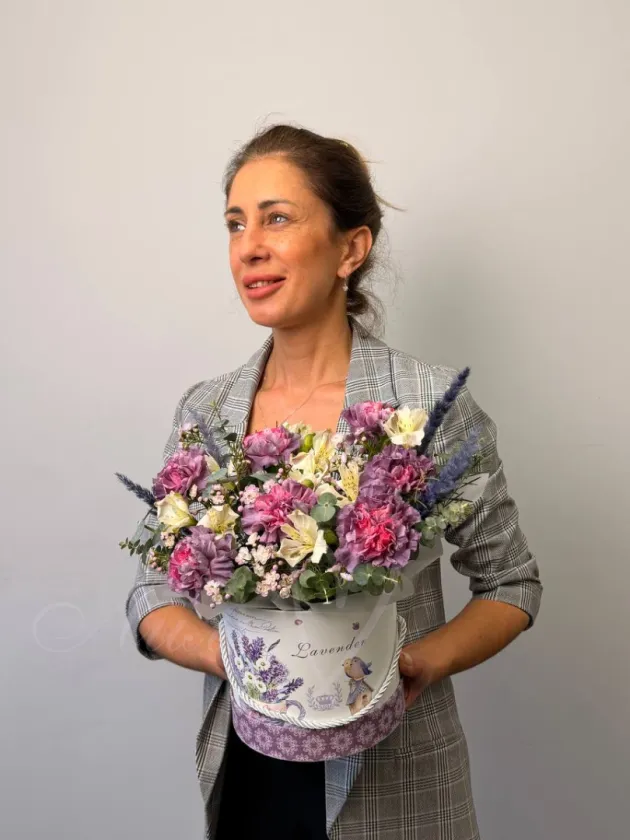 Композиция «Кружевные Диантусы»