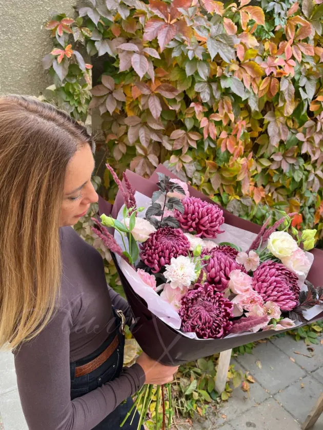 Сборный букет «Невинный поцелуй»