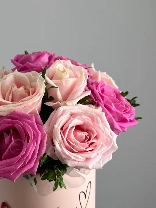 Композиция  из роз «Микс роз»