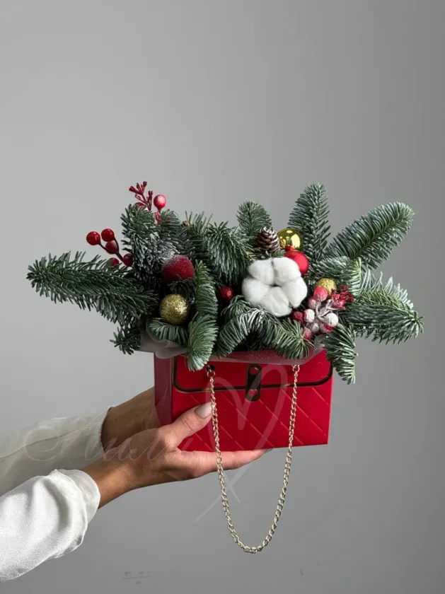 Композиция из нобилиса «Зимняя сказка»