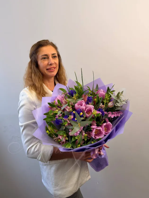 Букет «Весеннее солнце»