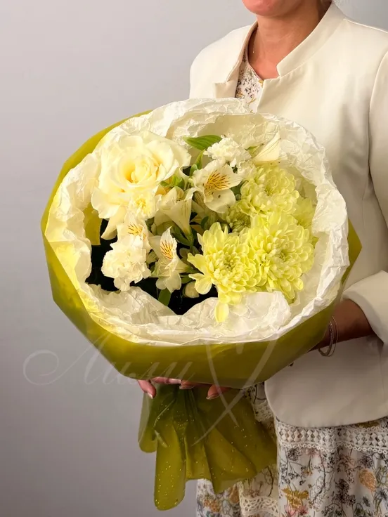 Букет сборный «Нежное сердце»