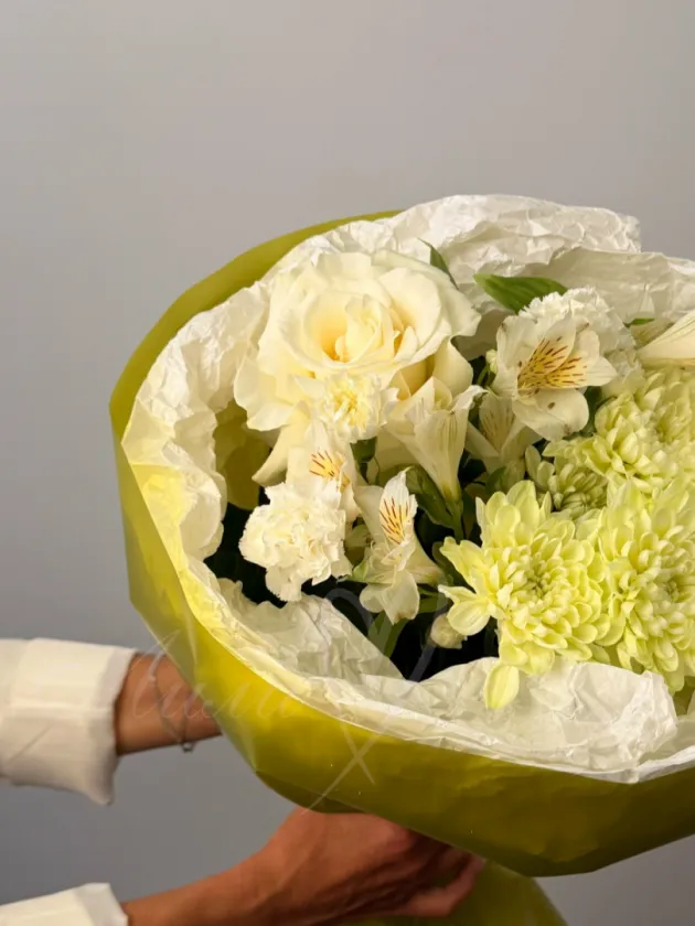 Букет сборный «Нежное сердце»