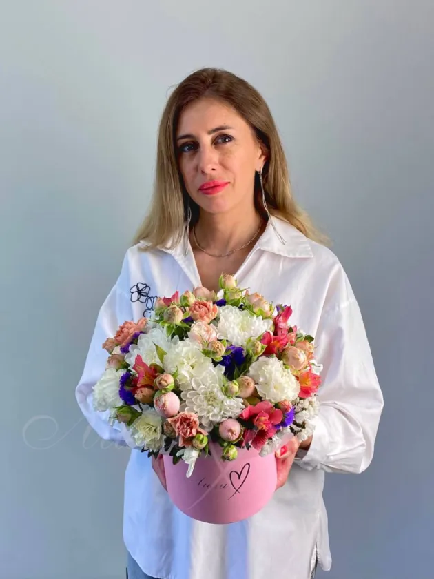 Композиция «Красок нежное слияние»