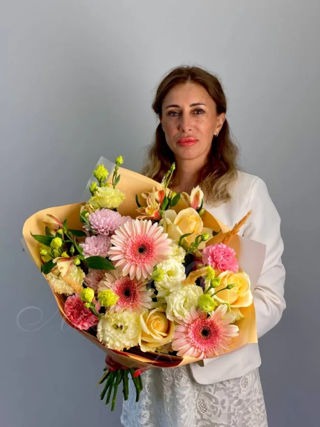 Букет «Персик»