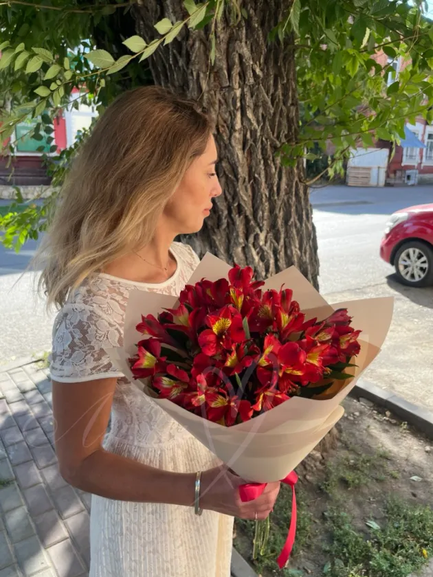 Букет «Яркое пламя»