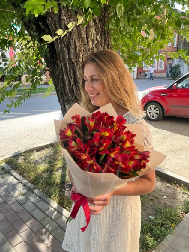 Букет «Яркое пламя»