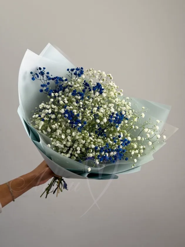 Букет из гипсофилы «Воздушная радость»