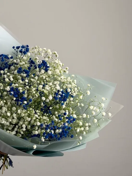 Букет из гипсофилы «Воздушная радость»