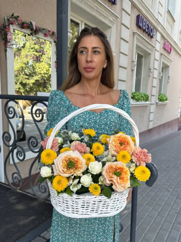 Корзина «В осеннем стиле»