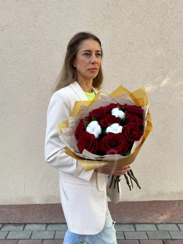Букет из роз «Идеальная пара»