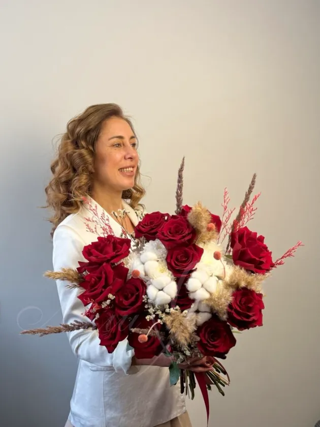 Сборный букет «Русская краса»