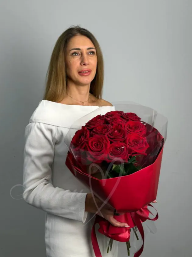 Букет из роз «Винная сладость»