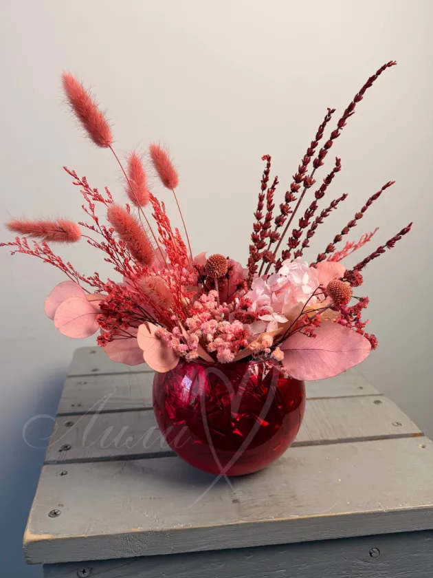 Композиция в вазе «Вишенка»