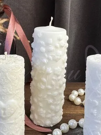 Свеча ароматизированная рельефная